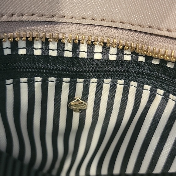 Kate Spade Black and Purple New York Colorblock Leather Satchel - Picture 9 of 13